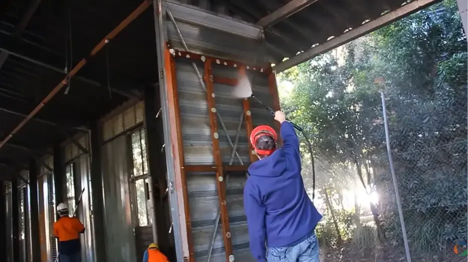 Team working on a project